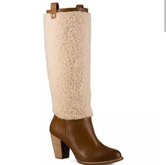 Ugg Ava exposed shearling boots - Picture 2 of 6
